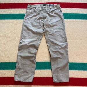 Kuhl Outkast Mens Gray Cotton Canvas Vintage Patina Dye Hiking Pants 36x31